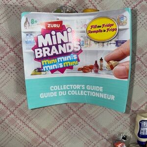 Mini Brands fill the fridge